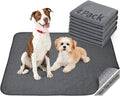Washable Pee Pads for Dogs 24x36 4 Pack - Reusable Absorbent Mats