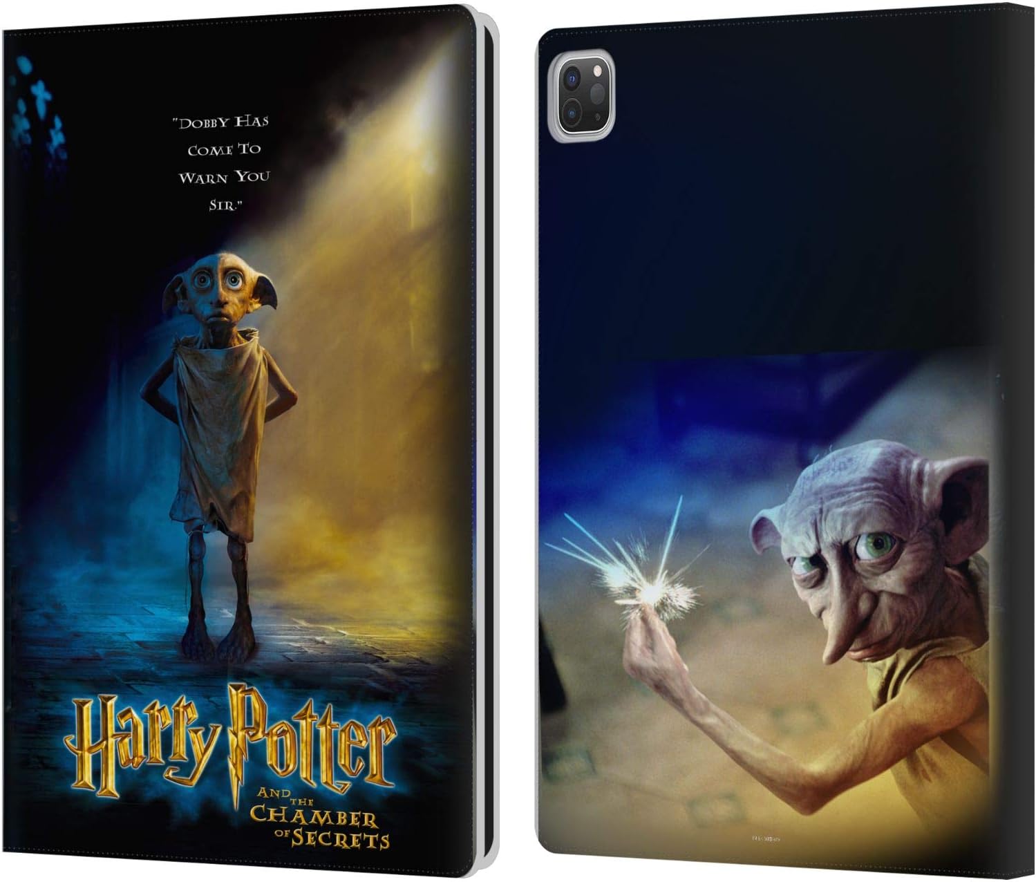 Harry Potter Dobby Poster Leather Wallet Case for iPad Pro 12.9