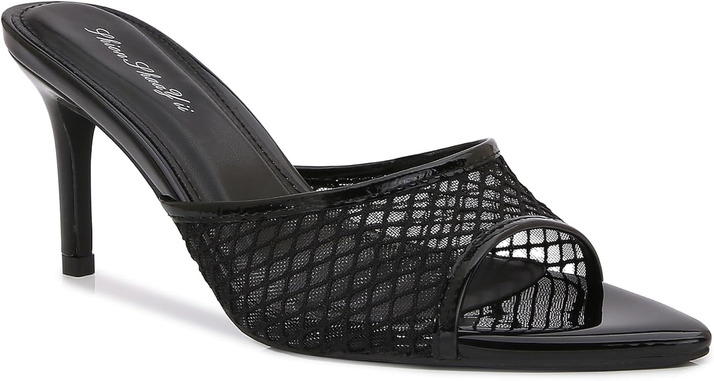 Women Clear Pointed Toe Sandals Stiletto Heels for Style