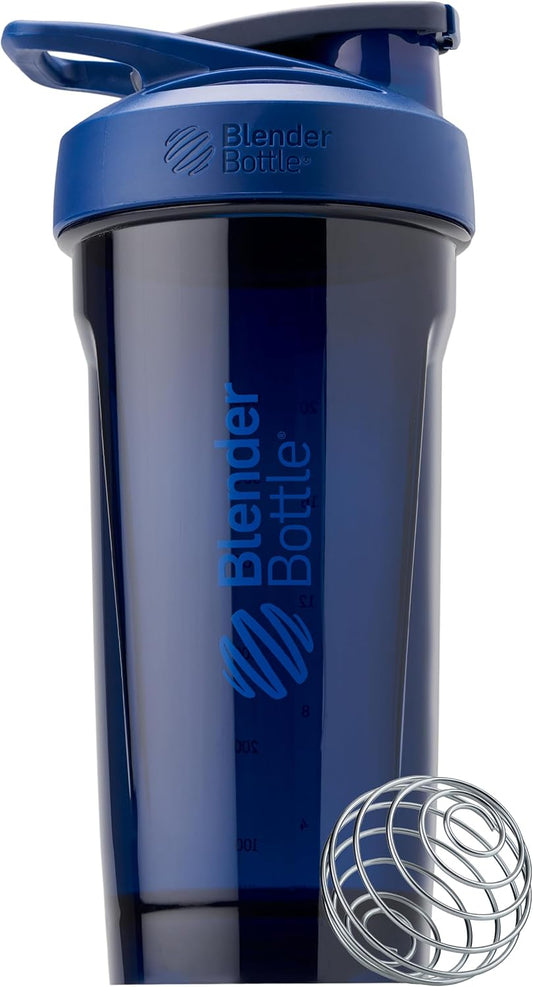 Pro Shakes Made Easy: BlenderBottle Strada, 28oz Blue