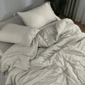 DOZ Sheet Set King Fog - 100% Viscose Bamboo Cooling Sheets