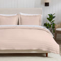 King Rose Pink Quilt Comforter Set - Lightweight All-Season