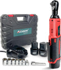 AOBEN Cordless Electric Ratchet Wrench Set 3/8 in - Compact 12V Kit