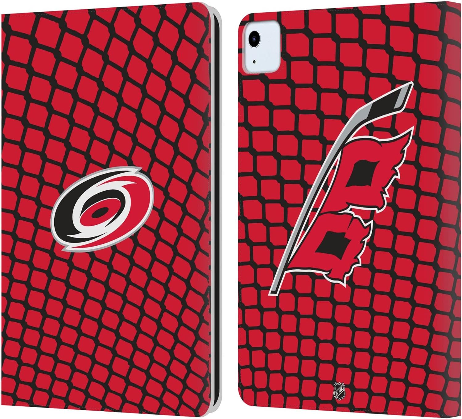 NHL Carolina Hurricanes Leather Wallet Case for iPad Air 11