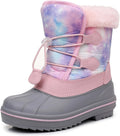 Felabo Kids Snow Boots for Boys and Girls - Warm, Easy On Winter Boots