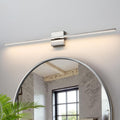 Bathroom Lighting Fixtures Over Mirror 39 in Brushed Nickel - Dimmable