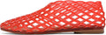 Jelly Mesh Ballet Flats for Women - Comfortable Clear Closed Toe