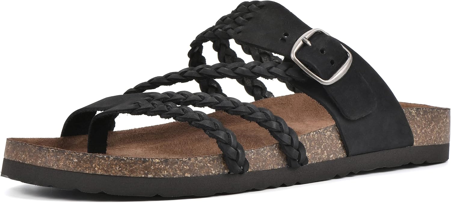 WHITE MOUNTAIN Women's Hayleigh Braided Comfort-Molded Sandal