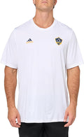 adidas Men's LA Galaxy Short Sleeve T-Shirt - Game Day Comfort