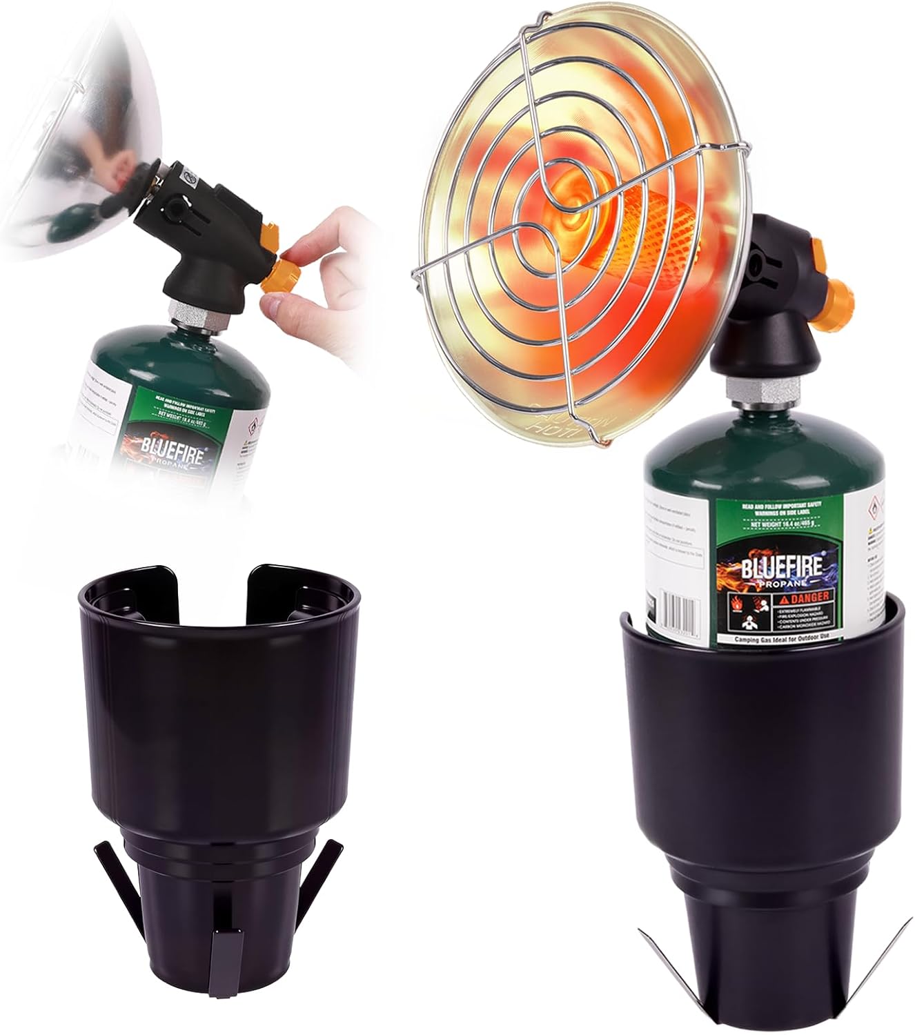 Portable Golf Cart Heater for Instant Warmth and Comfort