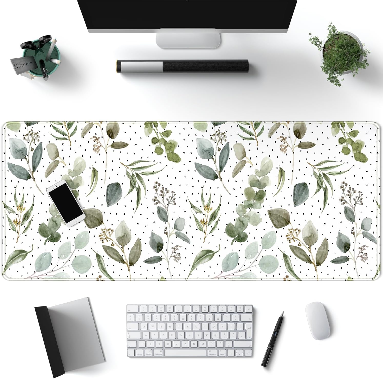 Stylish Boho Mouse Pad for Women - Non-Slip, Aesthetical Desk Mat