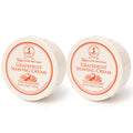Grapefruit Shaving Cream Bowl 150g (2-Pack) - Rich Lather