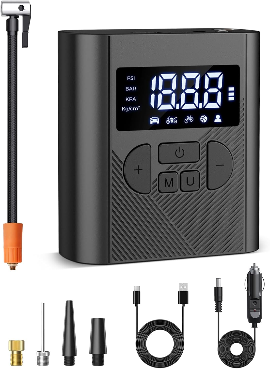 NUSTE Cordless Tire Inflator - Portable Power at 150PSI