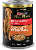 Purina Pro Plan Complete Essentials Beef and Vegetables Wet Dog Food