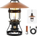 BAMWUAN Retro Lantern: 2-in-1 Dimmable Light