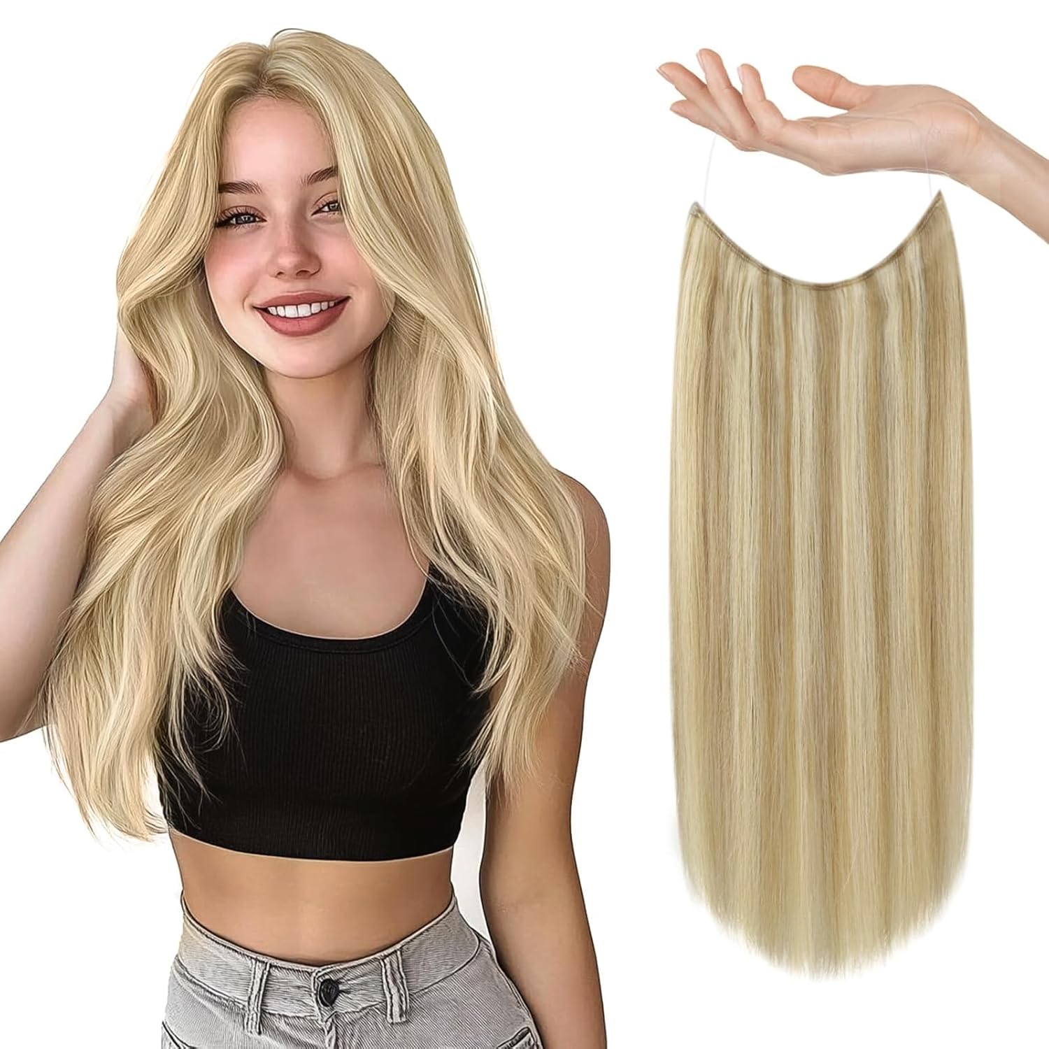 Sunny Wire Hair Extensions for Natural Volume and Length