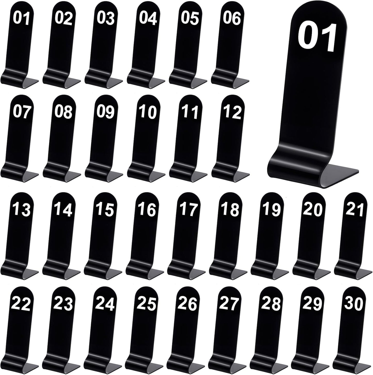 Tuanse 1-30 Table Order Numbers for Weddings and Restaurants