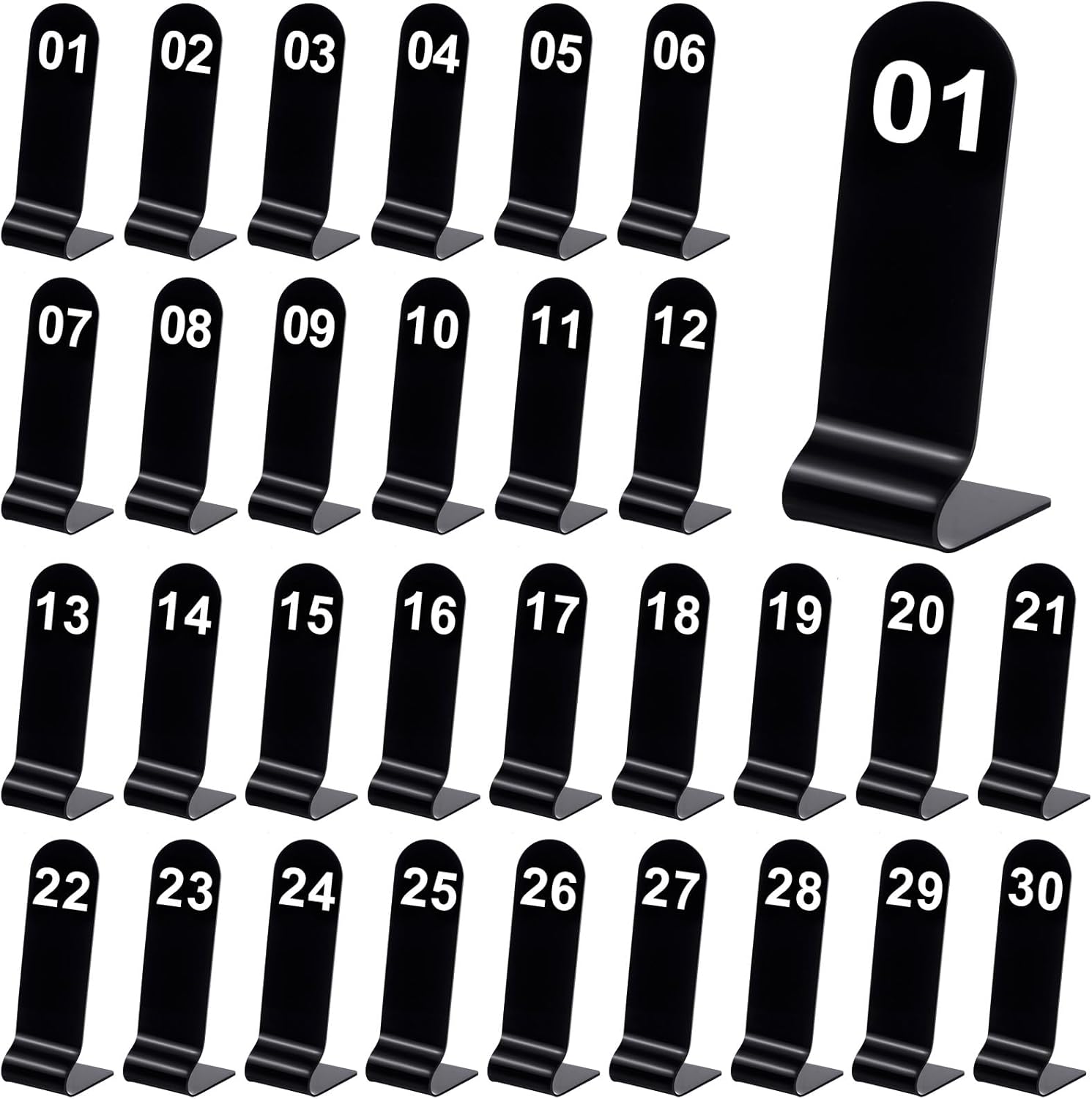 Tuanse 1-30 Table Order Numbers for Weddings and Restaurants