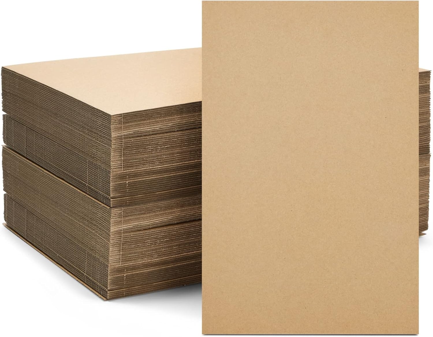 Juvale Corrugated Cardboard Sheets for Crafting and Shipping