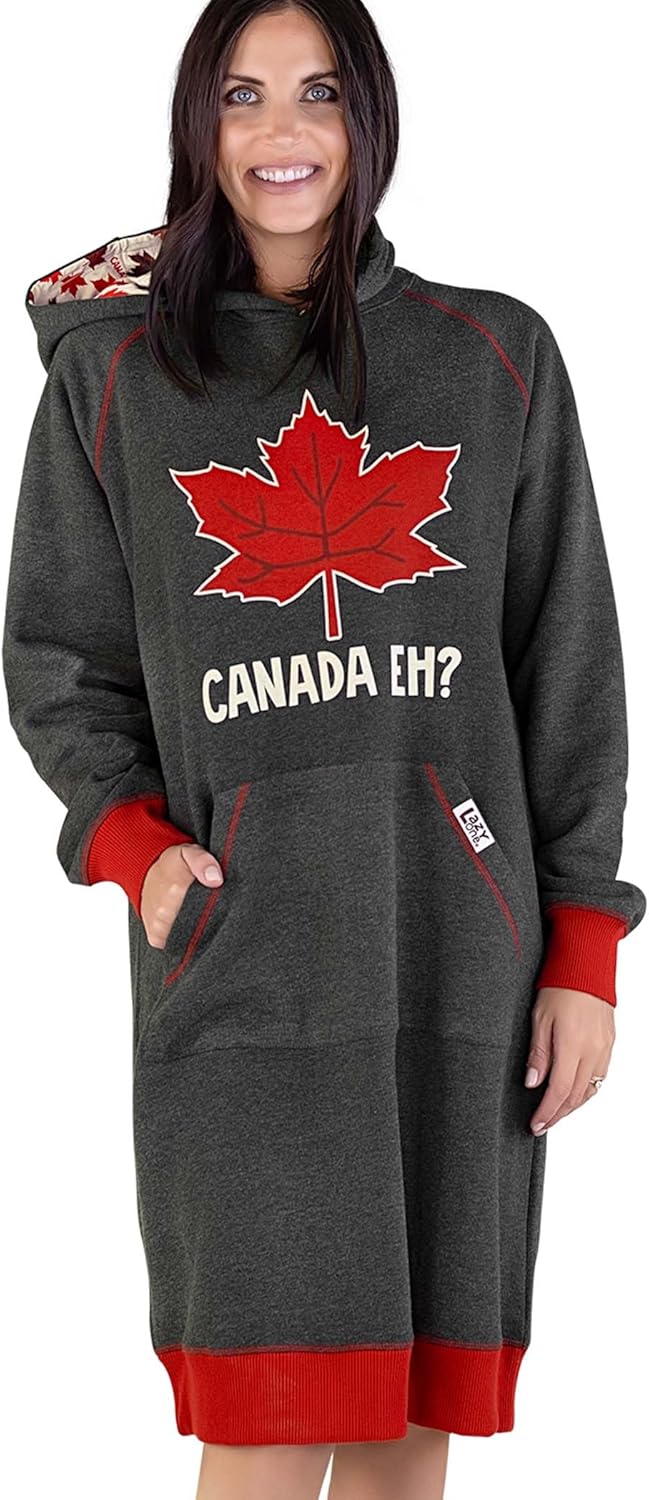 Lazy One Oversized Hoodie Sweatshirt for Cozy Comfort