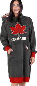 Lazy One Oversized Hoodie Sweatshirt Dress - Cozy Winter Lounge Wear