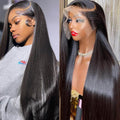 Lemoda Pre Bleached Knots 13x4 Straight Full Frontal Wig 30in