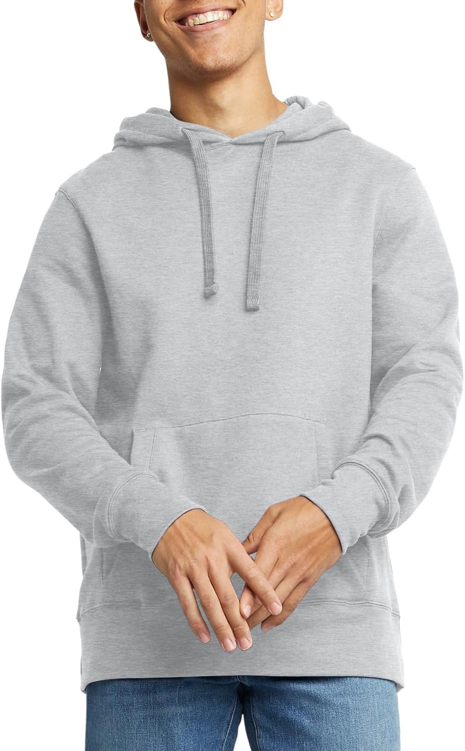 Hanes Originals Midweight Fleece Hoodie - Cozy Pullover for Men