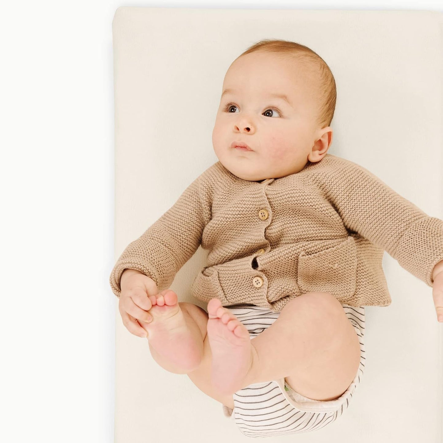Gathre Baby Changing Pad - Soft, Water-Resistant Vegan Leather