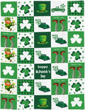 Happy St. Patrick's Day Leprechaun Throw Blankets - Cozy Holiday