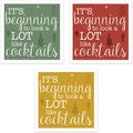 48 Christmas Event Napkins Set | 3 Ply | Funny Winter Designs