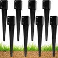 Fence Post Anchor 4x4 Heavy Duty Ground Spike - Easy Install