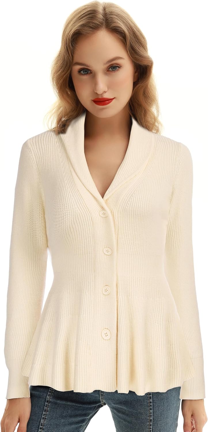 Vintage Cardigan Sweater for Women by Belle Poque - Chic Style