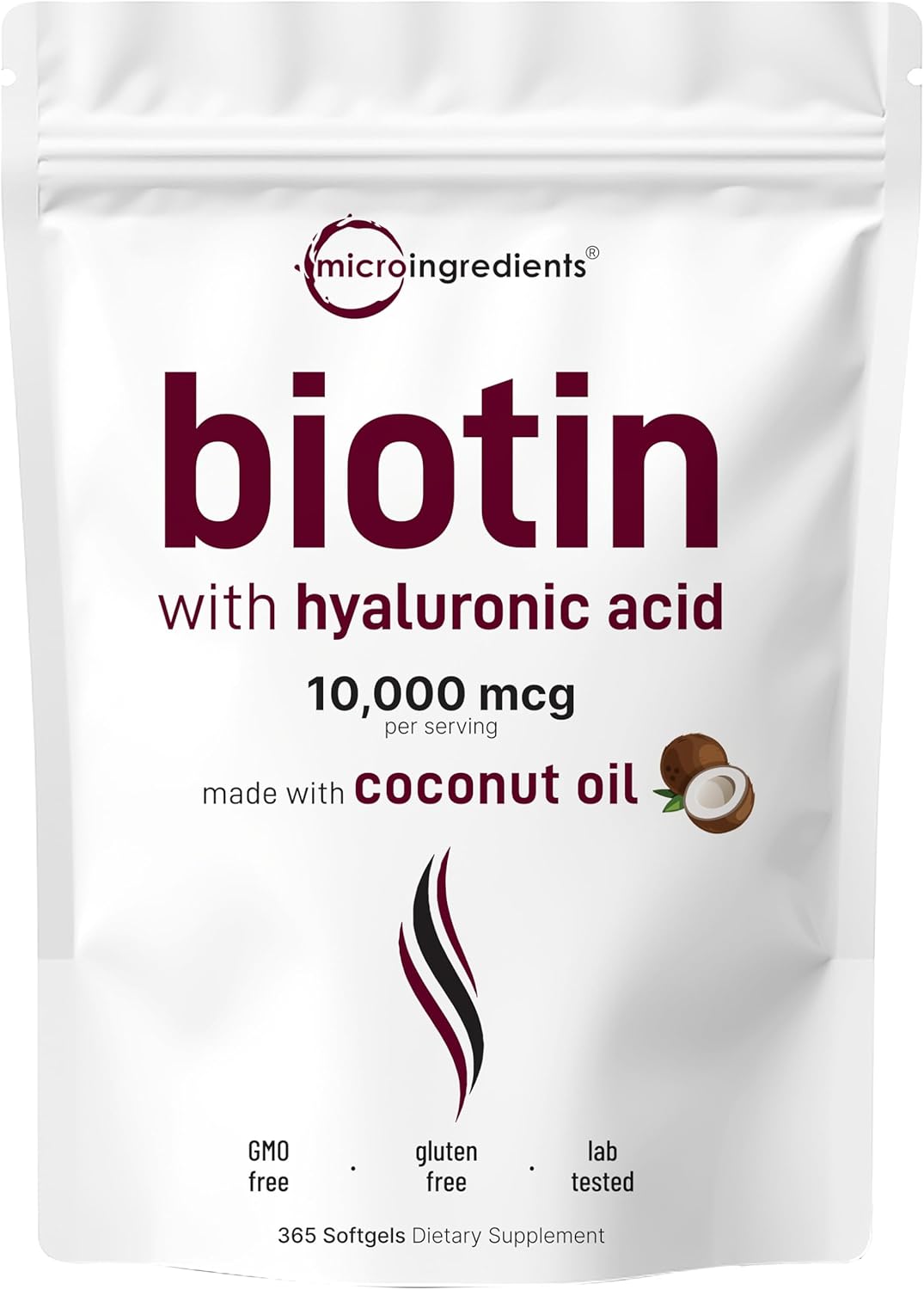 365 Biotin Softgels | Hair Skin Nail Support