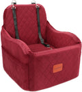 Dog Car Seat for Small and Medium Dogs - Elevated Cushion Safety