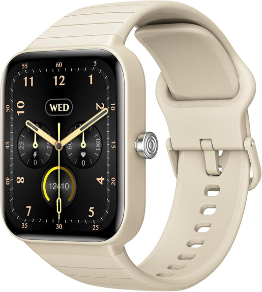 Fitpolo Smart Watch: Bluetooth Call & Alexa, 24/7 Health Tracking