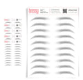 5 Pack of Waterproof Eyebrow Tattoos for Effortless Everyday Glam