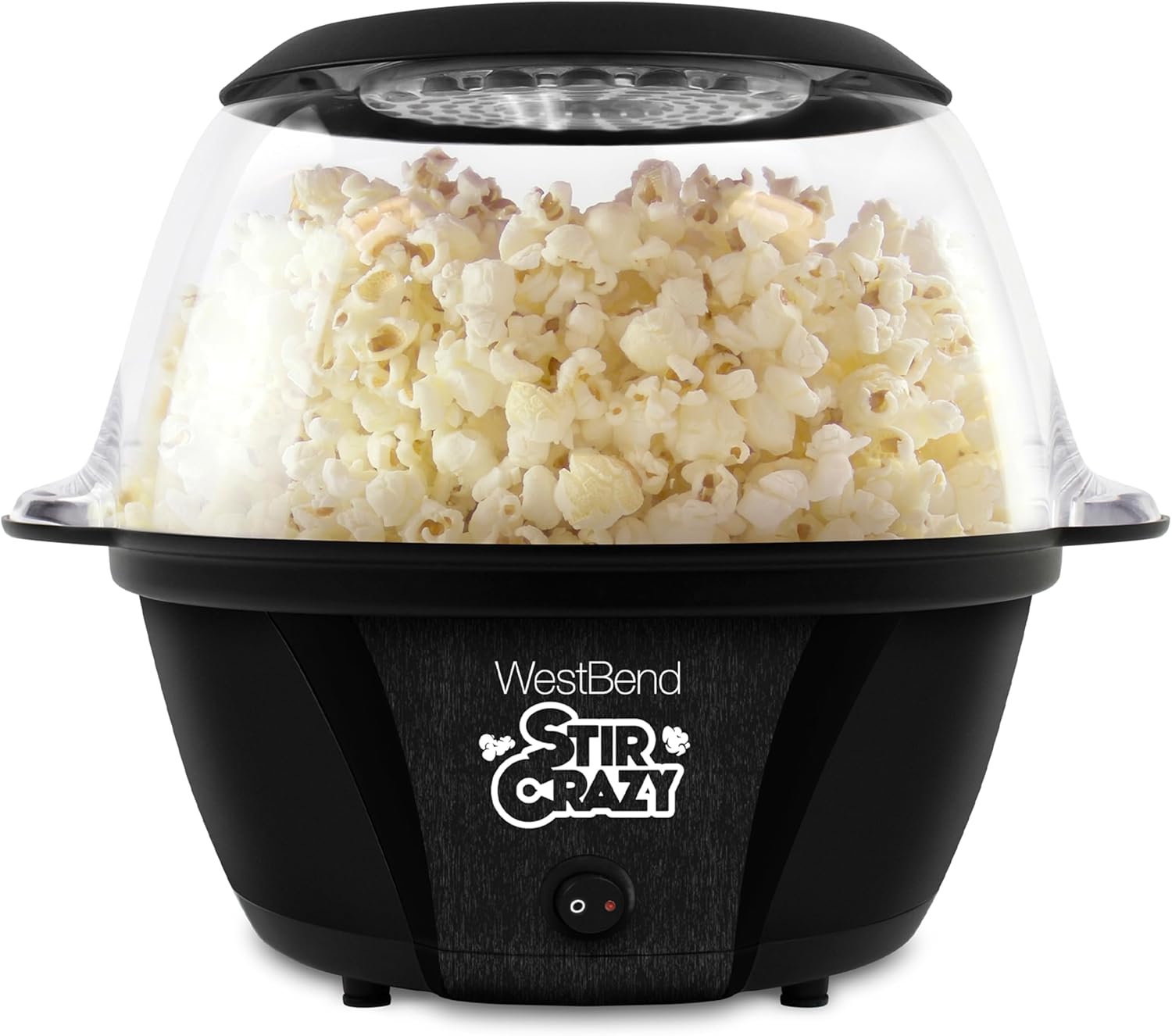 West Bend Stir Crazy Hot Oil Popcorn Popper for Family Fun