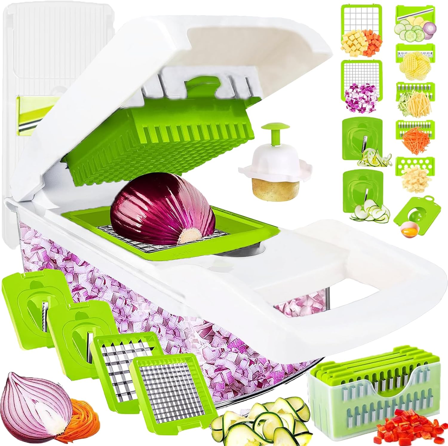 Pro-Series 20-in-1 Vegetable Chopper for Effortless Meal Prep