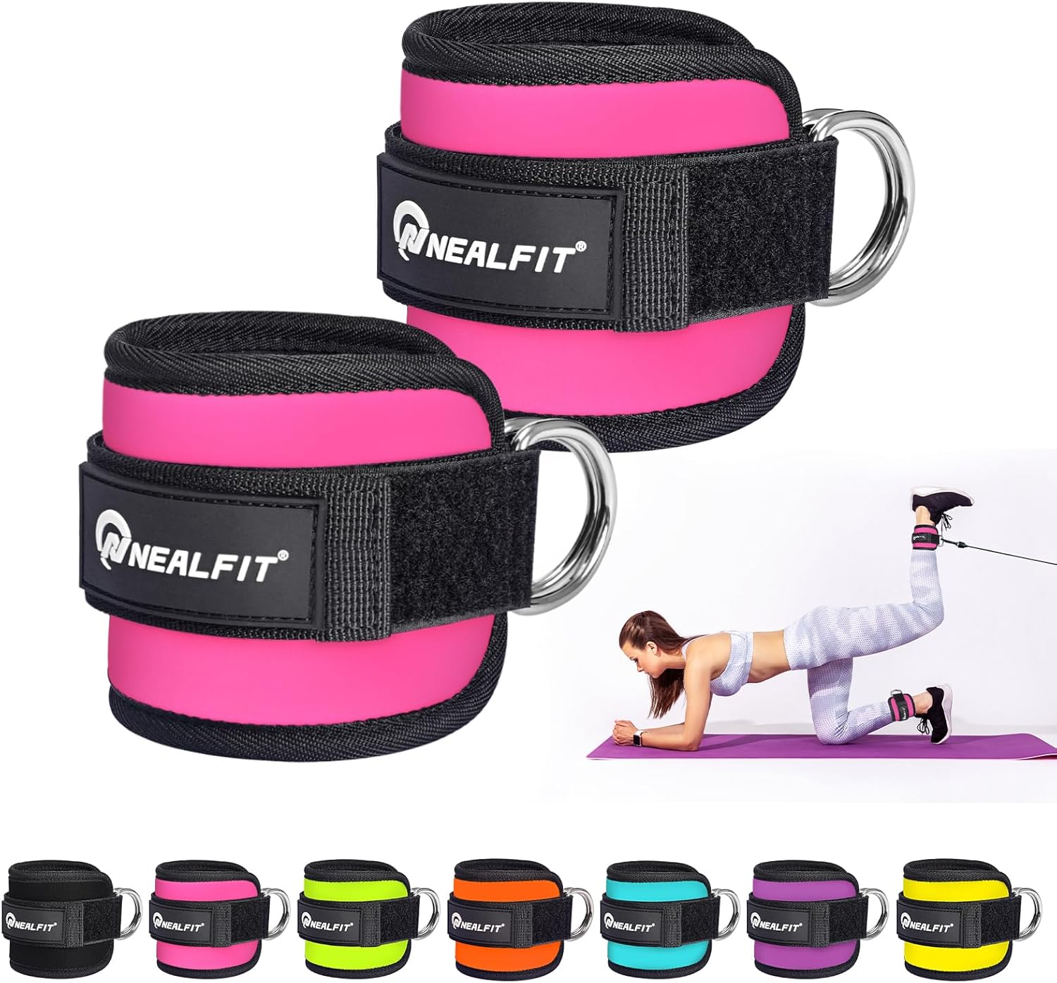 NEALFIT Ankle Strap for Ultimate Leg & Glute Workouts