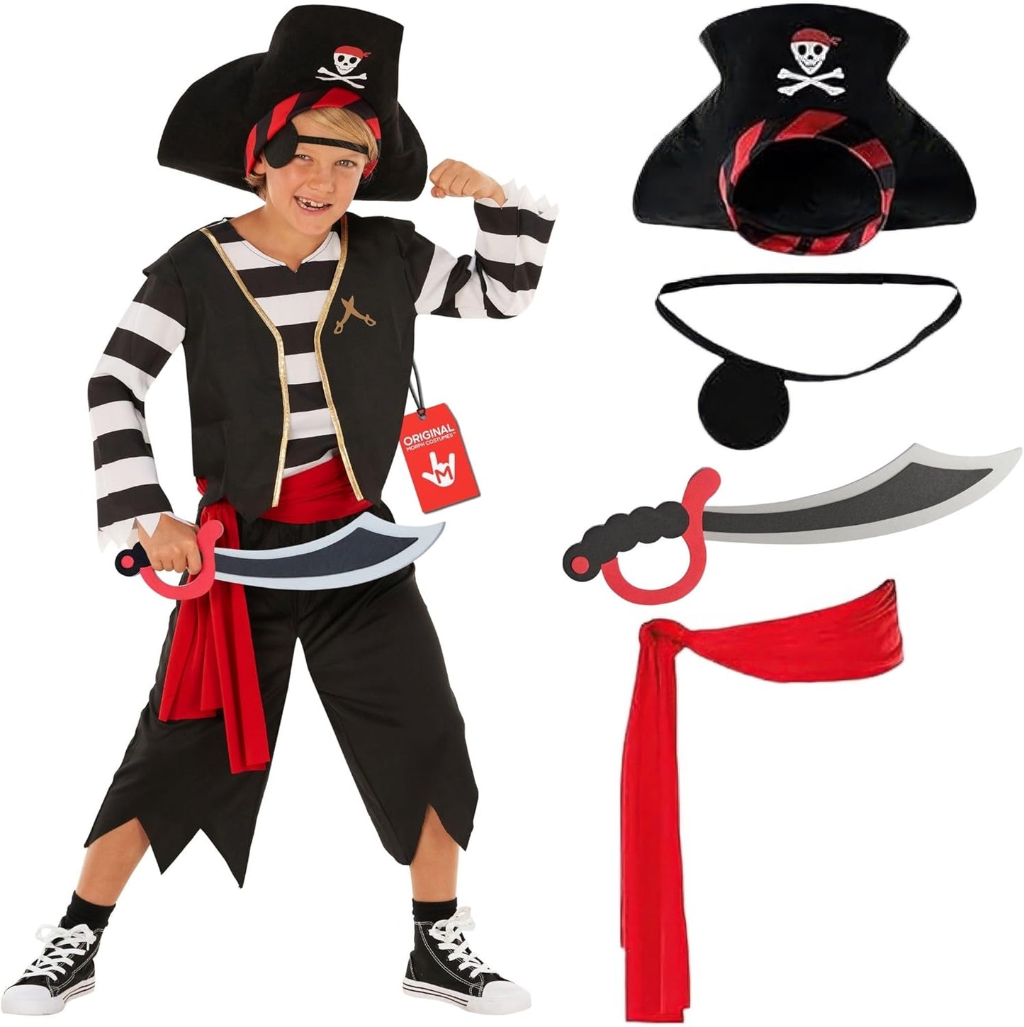 Morph Pirate Costume for Boys - Perfect Halloween Adventure