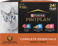 Purina Pro Plan High Protein Cat Food Seafood Favorites Variety Pack