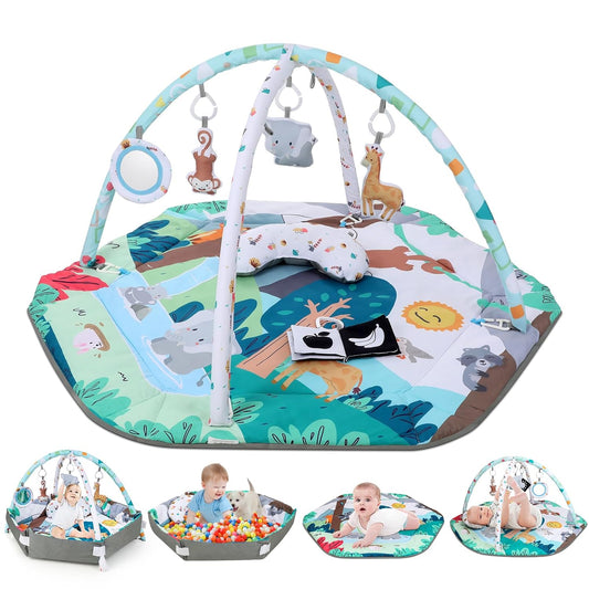 Lilian&Gema Baby Play Gym Mat: Ultimate Sensory Development