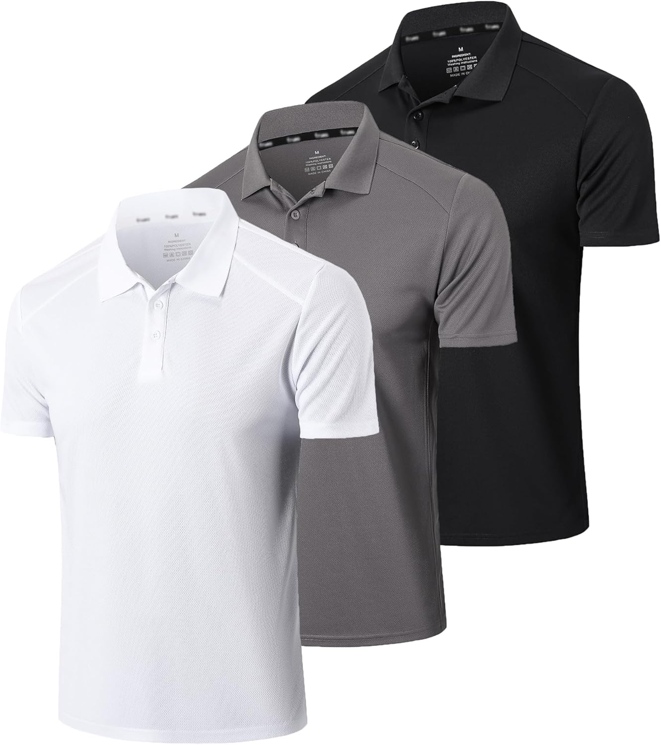 Mens Moisture Wicking Polo Shirt for Performance and Comfort