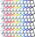 Small Shatterproof Classroom Mirrors 50 Pack - Safe Craft Mirrors