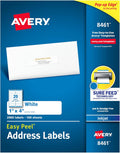 Avery Easy Peel Printable Address Labels 1 in x 4 in - Reliable Feed