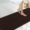 Smiry Bathroom Rugs Mat 70x24 - Soft, Absorbent Chenille Bath Mat
