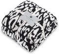 Ultra Soft Leopard Throw Blanket 71x78 in - Plush Reversible Cozy