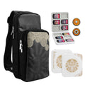 Black Travel Bag for Nintendo Switch - Large Capacity Zelda Case