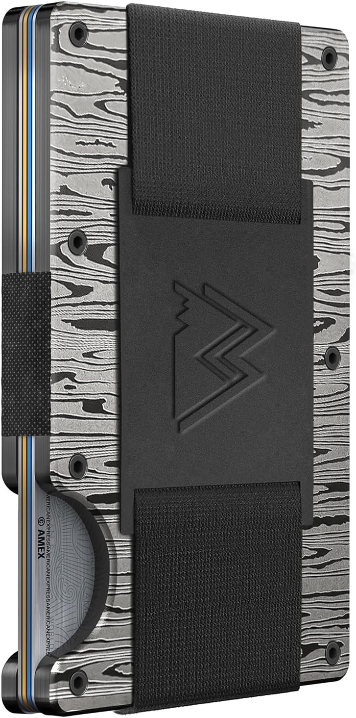Mountain Voyage Co Minimalist Cash Strap RFID Blocking Wallet