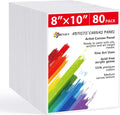 Simetufy Canvas Boards for Painting 8 x 10 in - Ready to Paint Pack